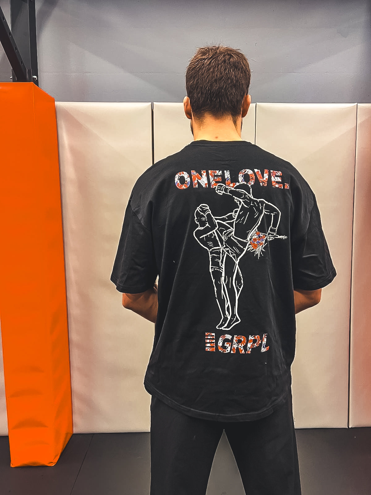 "GRPL X NIKO SAMSONIDSE FIGHT" Oversized Shirt