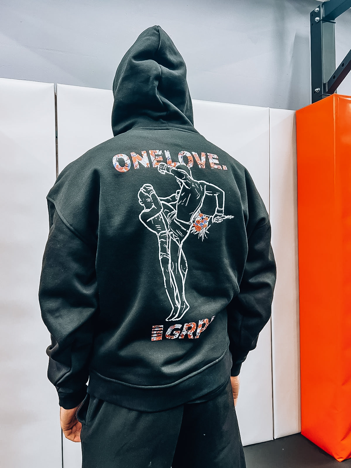 "GRPL x Niko Samsonidse Fight" Oversized Hoodie - GRPL-Brand