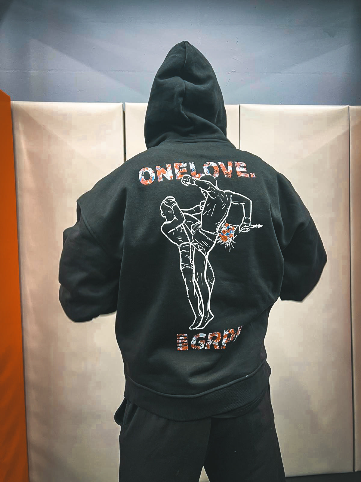 "GRPL x Niko Samsonidse Fight" Oversized Hoodie - GRPL-Brand