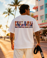Post Roll Backprint Shirt