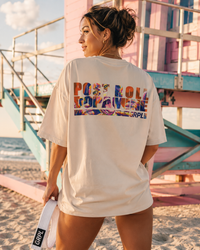 Post Roll Backprint Shirt