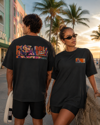 Post Roll Backprint Shirt