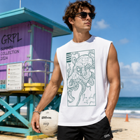 Oktupus Sleeveless Oversized Tee