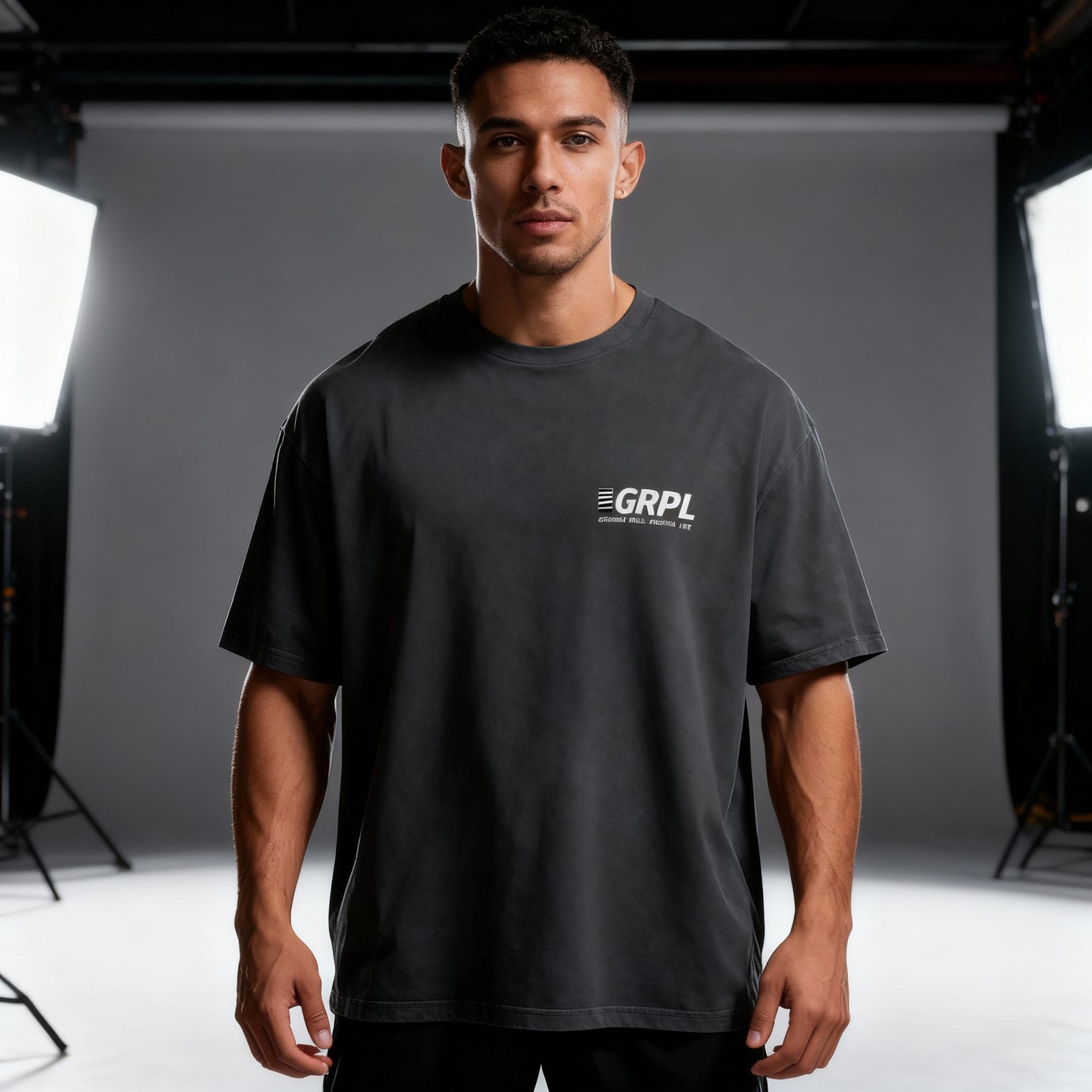 GRPL Oversized T-Shirt – “Puzzle Mind” - GRPL-Brand