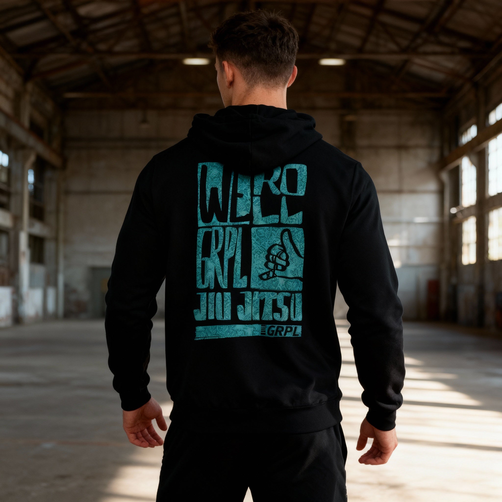 GRPL Premium Hoodie – “We Roll” Green