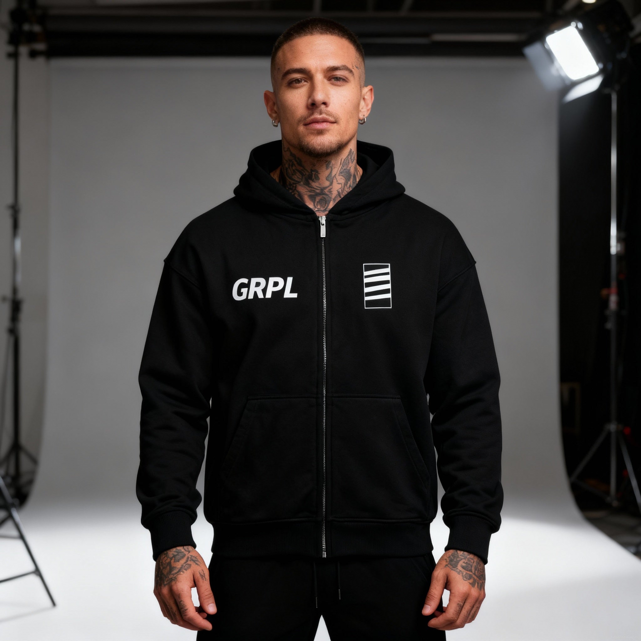 GRPL Premium Zipper Hoodie "Classic"