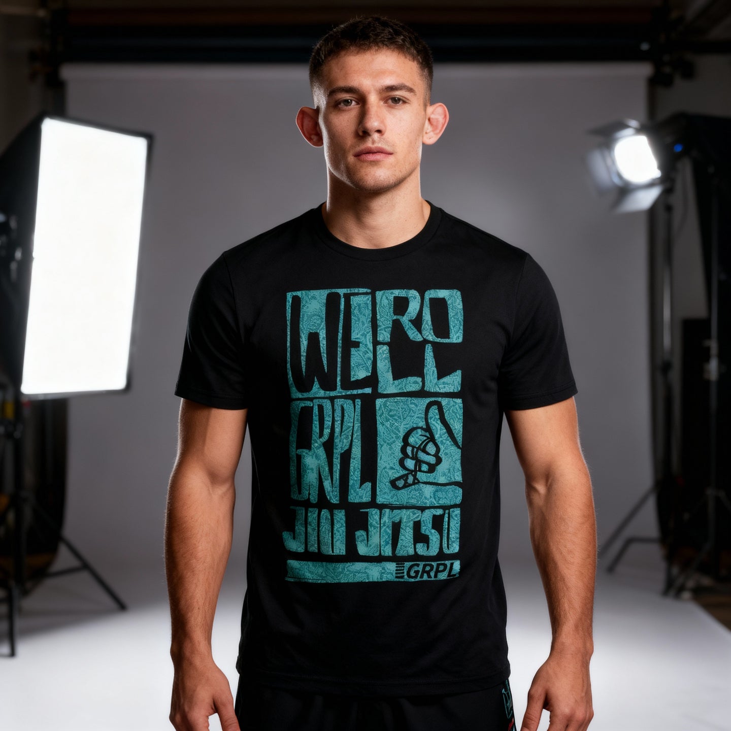 GRPL Premium T-Shirt – “We Roll”-green