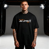 The Art of Jiu-Jitsu” Oversized Shirt Orange - GRPL-Brand