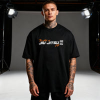 The Art of Jiu-Jitsu” Oversized Shirt Orange - GRPL-Brand