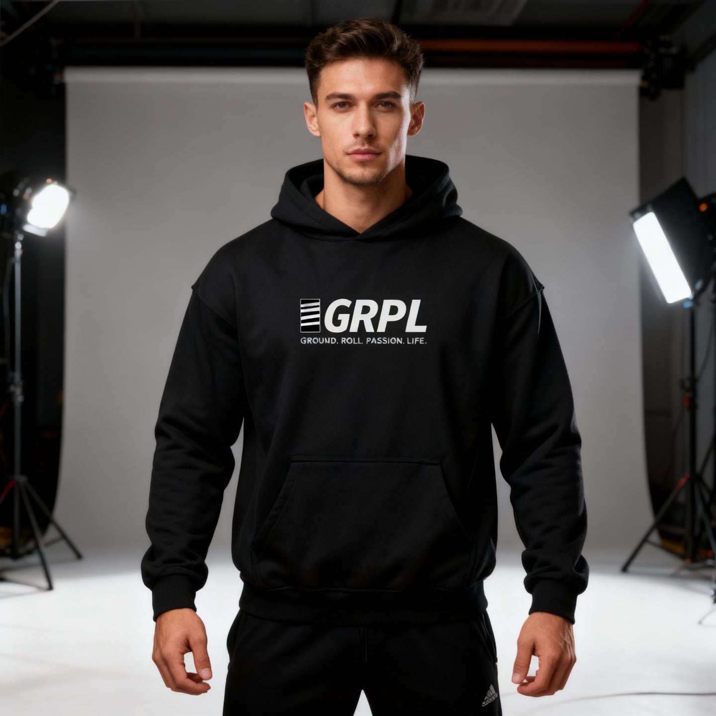 Find Peace on the Mat "Premium Oversized Hoody" - GRPL-Brand