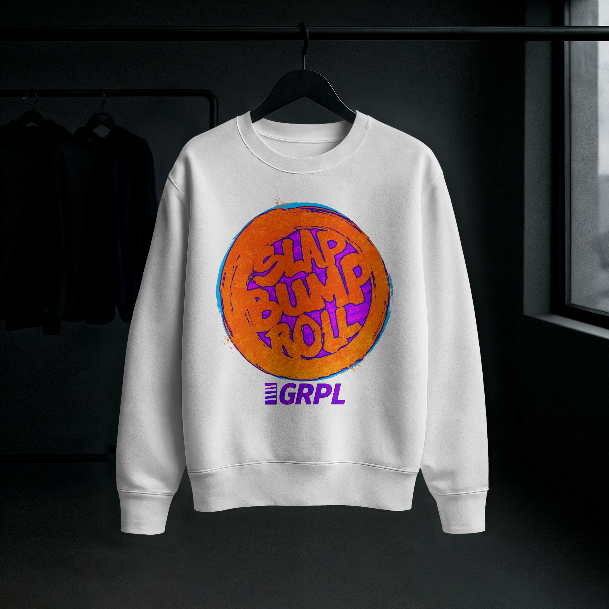 GRPL Premium Organic Sweatshirt "Slap Bump Roll" - GRPL-Brand