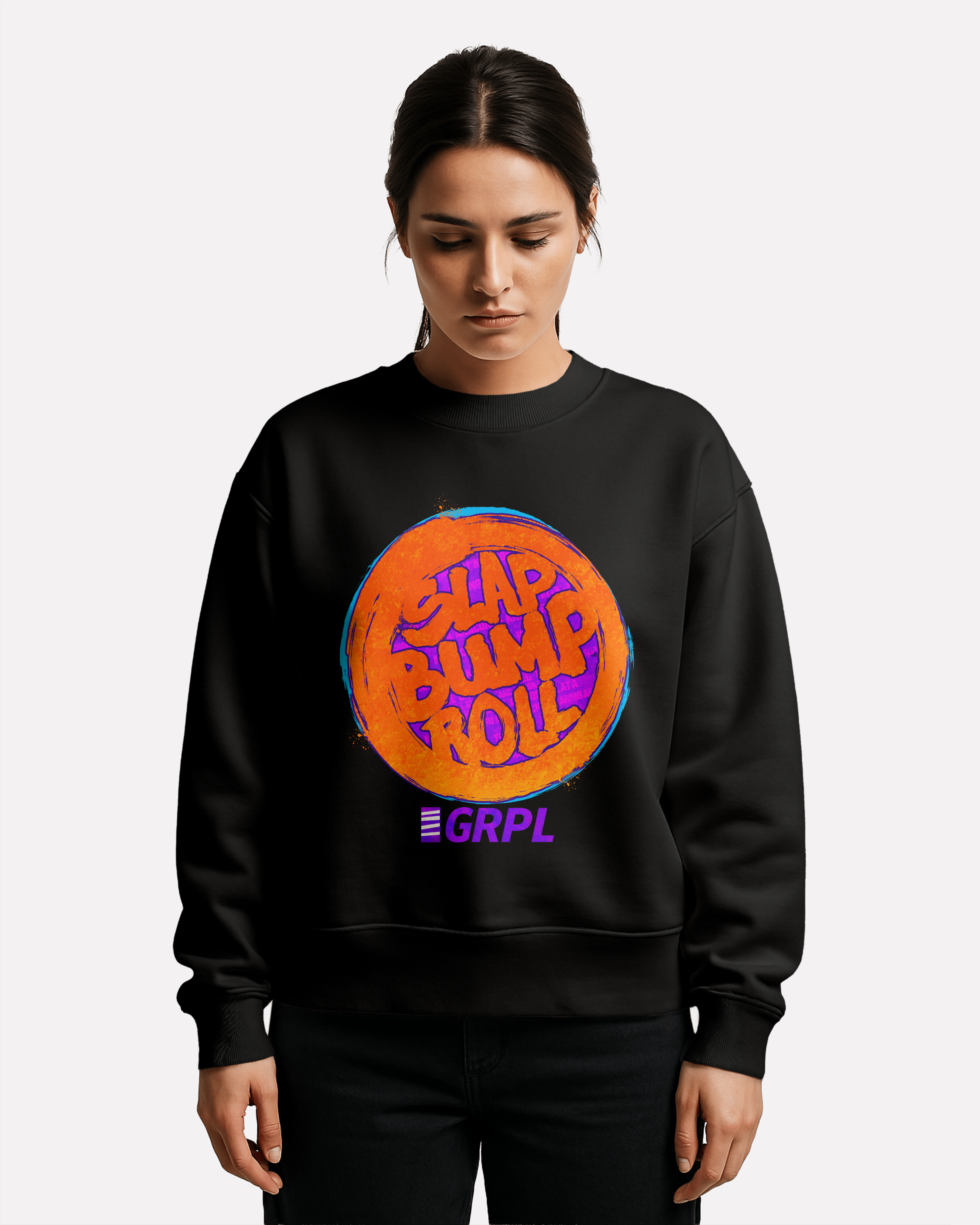 GRPL Premium Organic Sweatshirt "Slap Bump Roll"