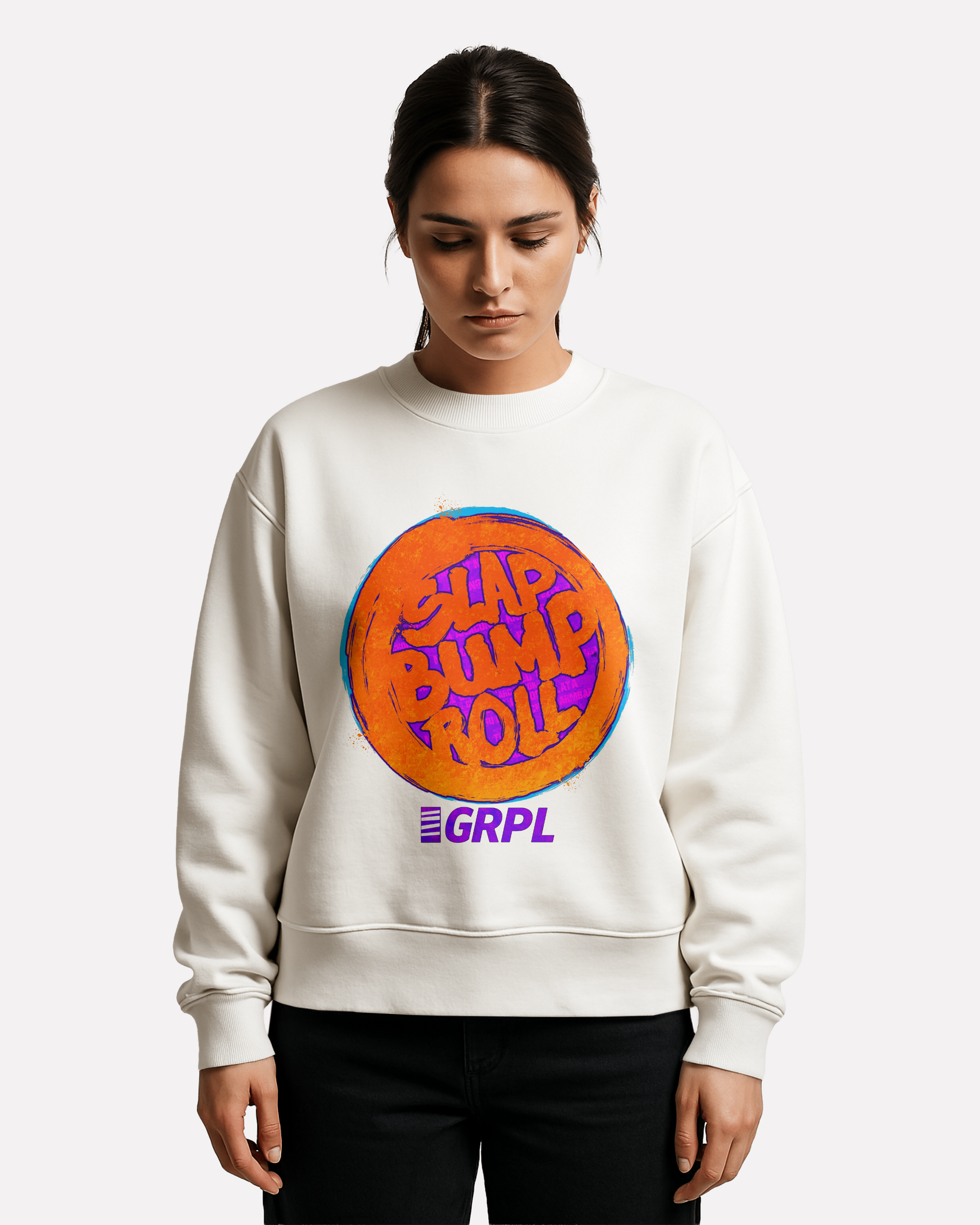 GRPL Premium Organic Sweatshirt "Slap Bump Roll" - GRPL-Brand
