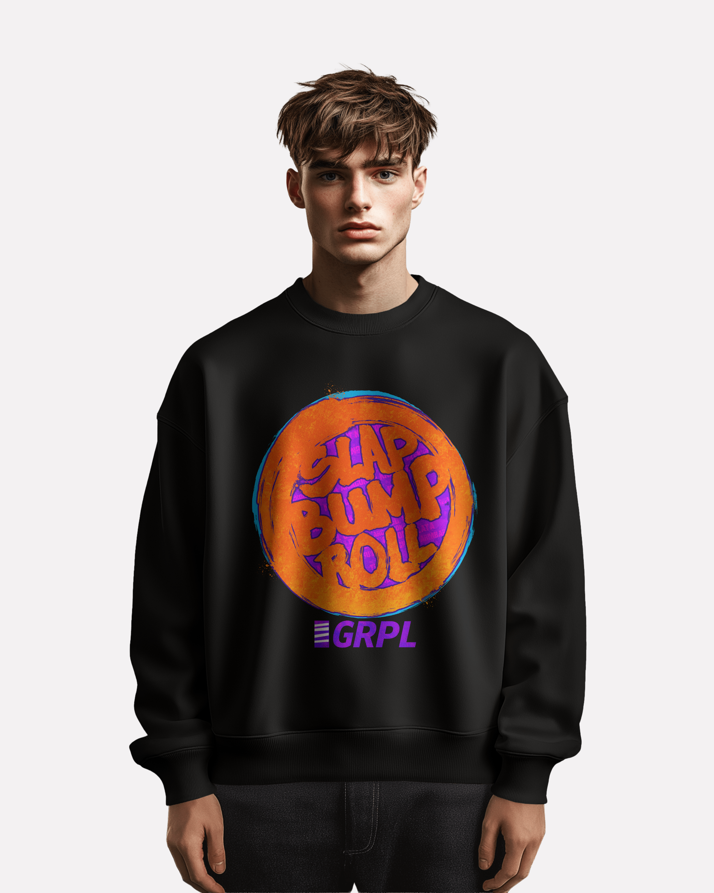 GRPL Premium Organic Sweatshirt "Slap Bump Roll"