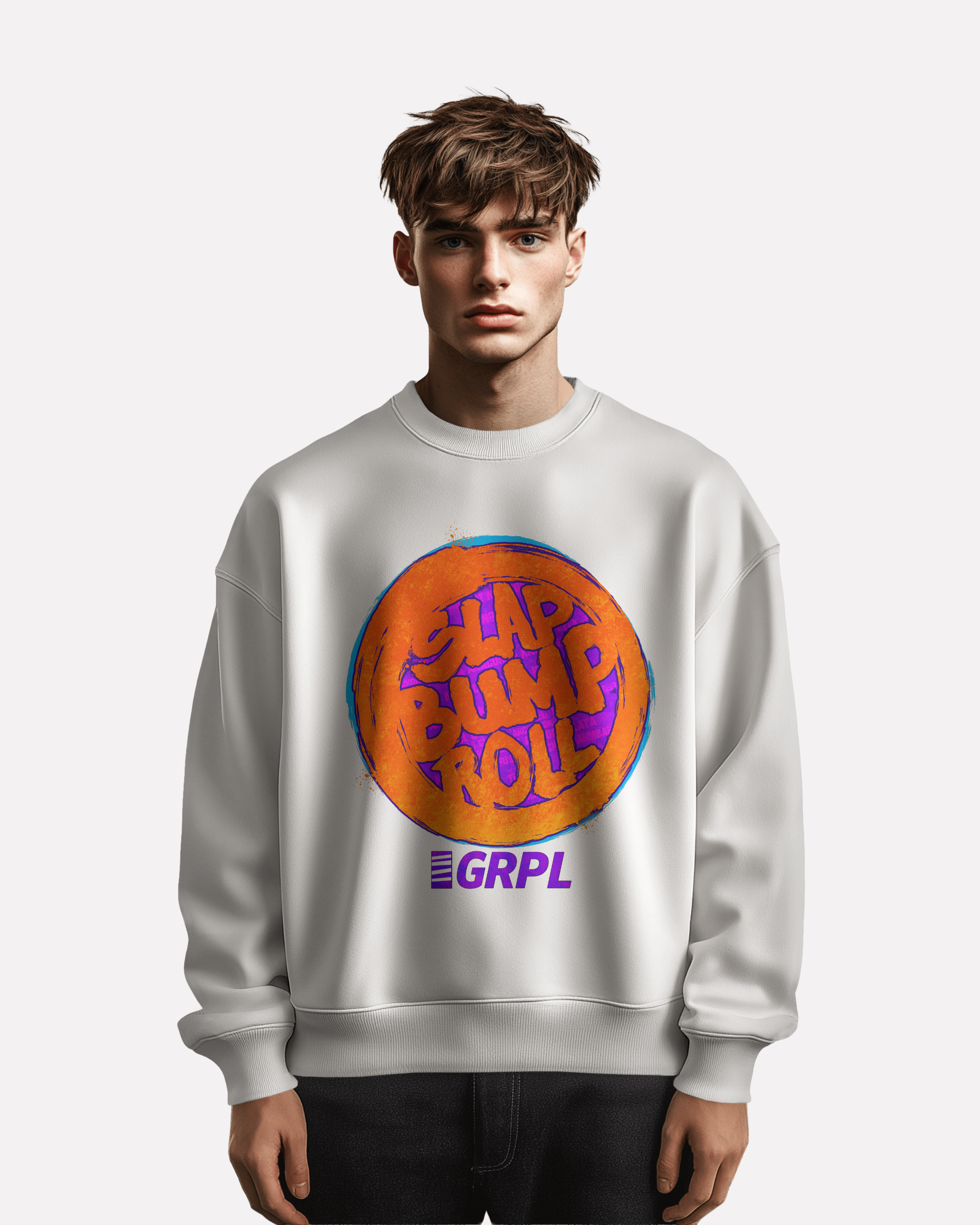 GRPL Premium Organic Sweatshirt "Slap Bump Roll"