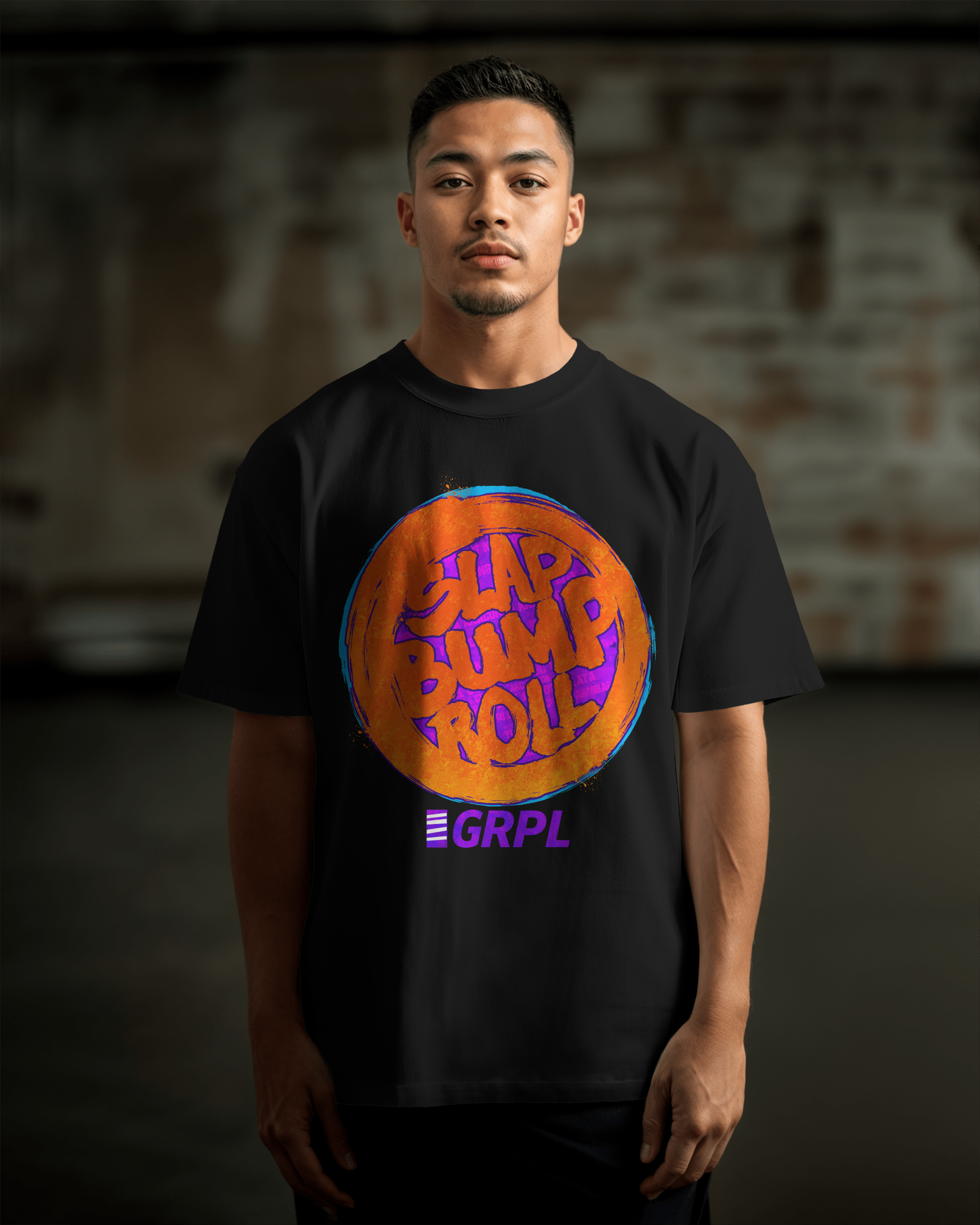 GRPL Oversized Premium Shirt "Slap Bump Roll"