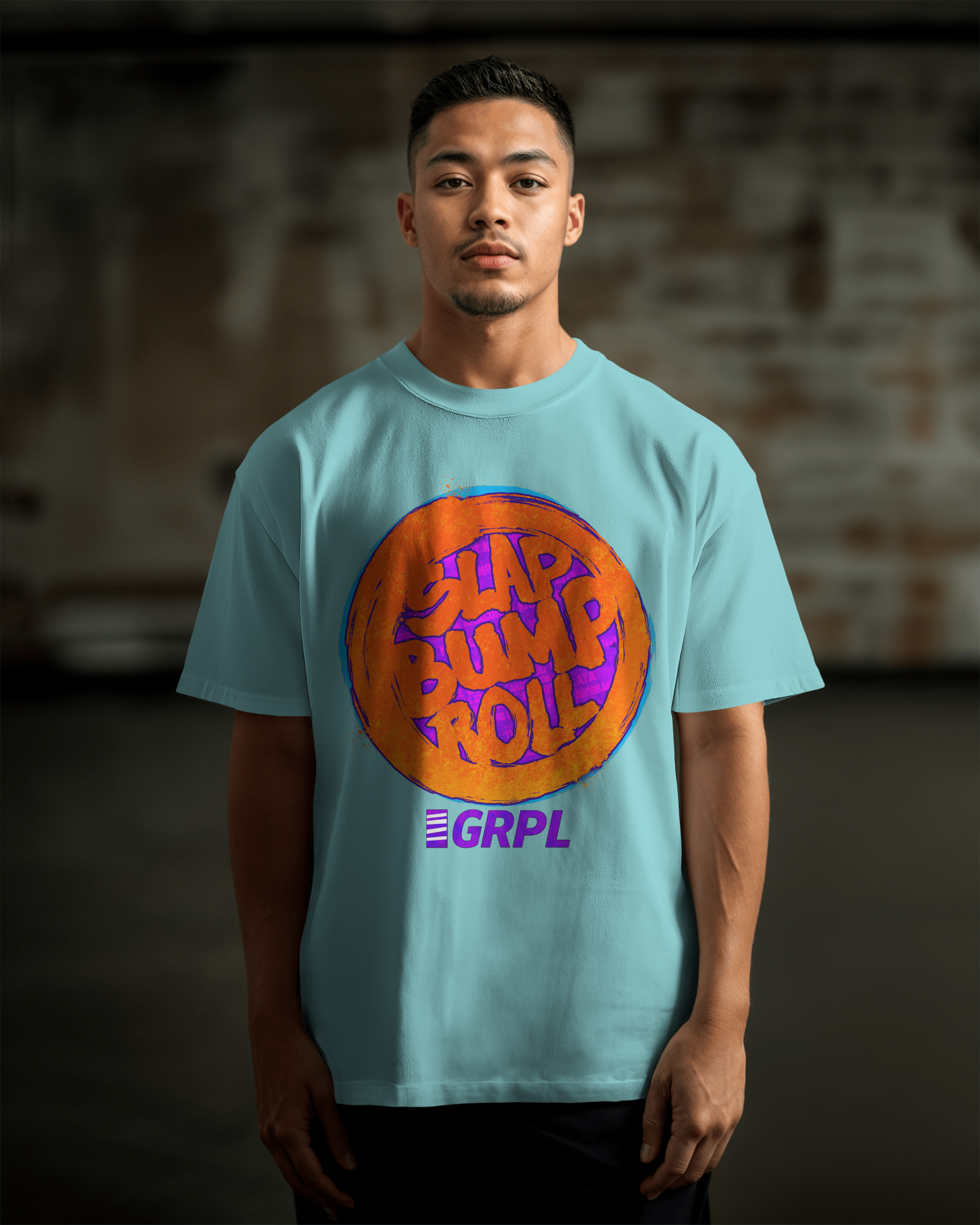 GRPL Oversized Premium Shirt "Slap Bump Roll"