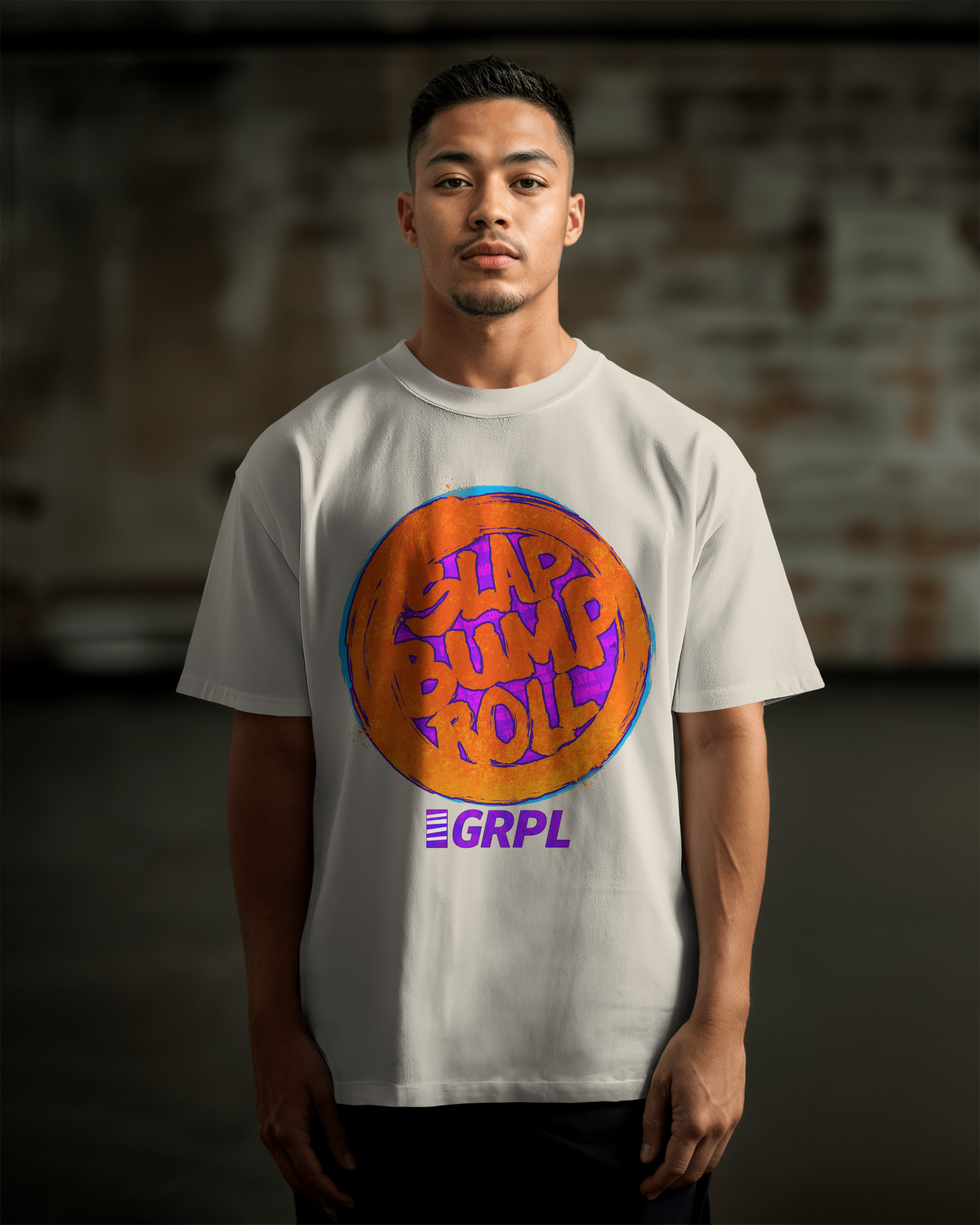 GRPL Oversized Premium Shirt "Slap Bump Roll" - GRPL-Brand