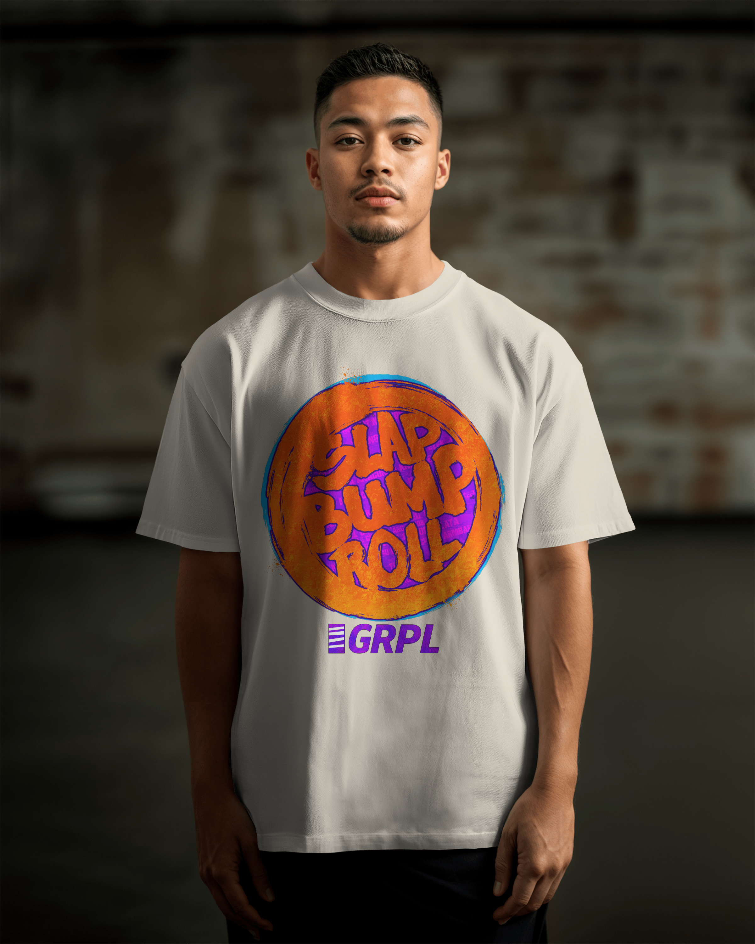 GRPL Oversized Premium Shirt "Slap Bump Roll"