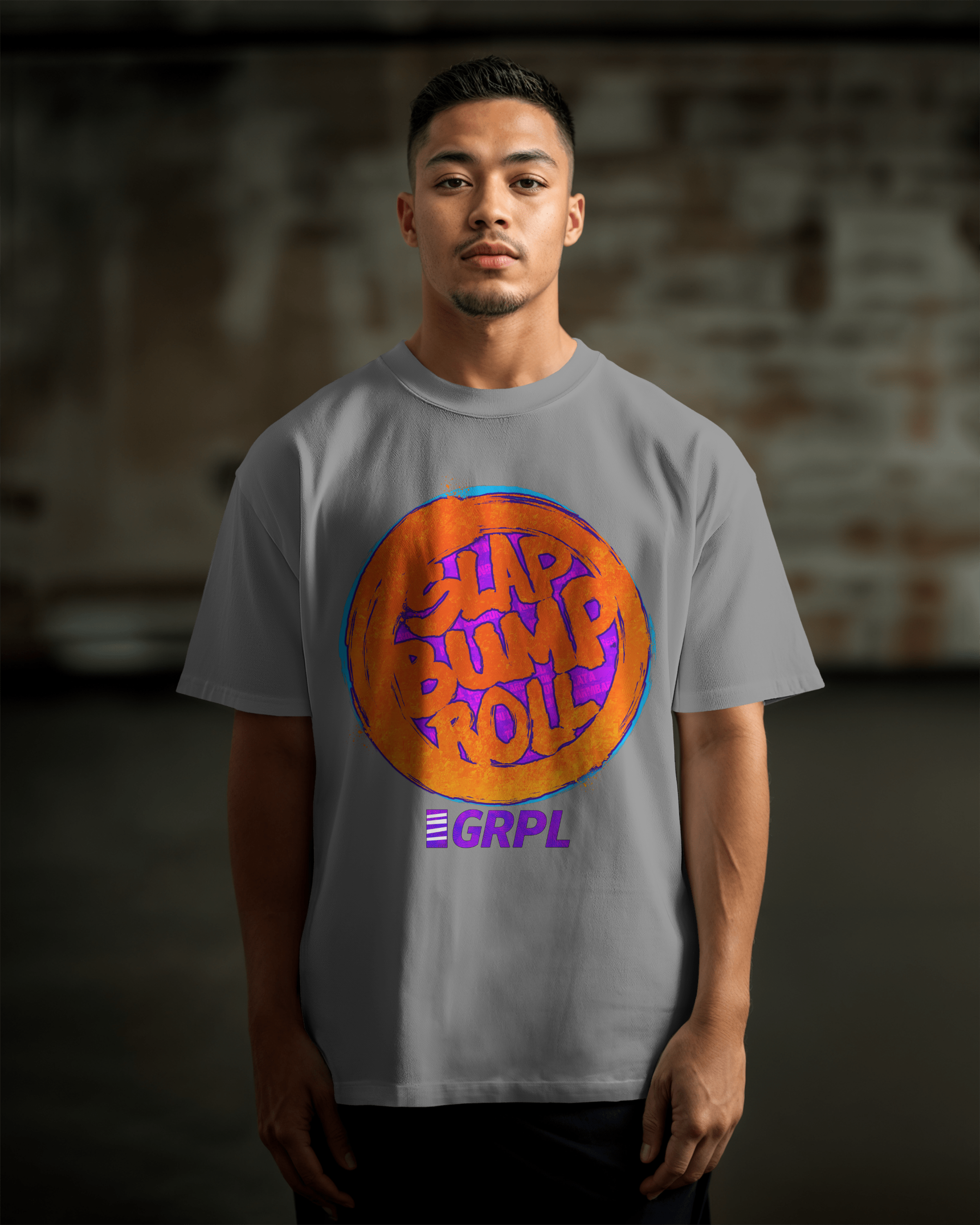 GRPL Oversized Premium Shirt "Slap Bump Roll"