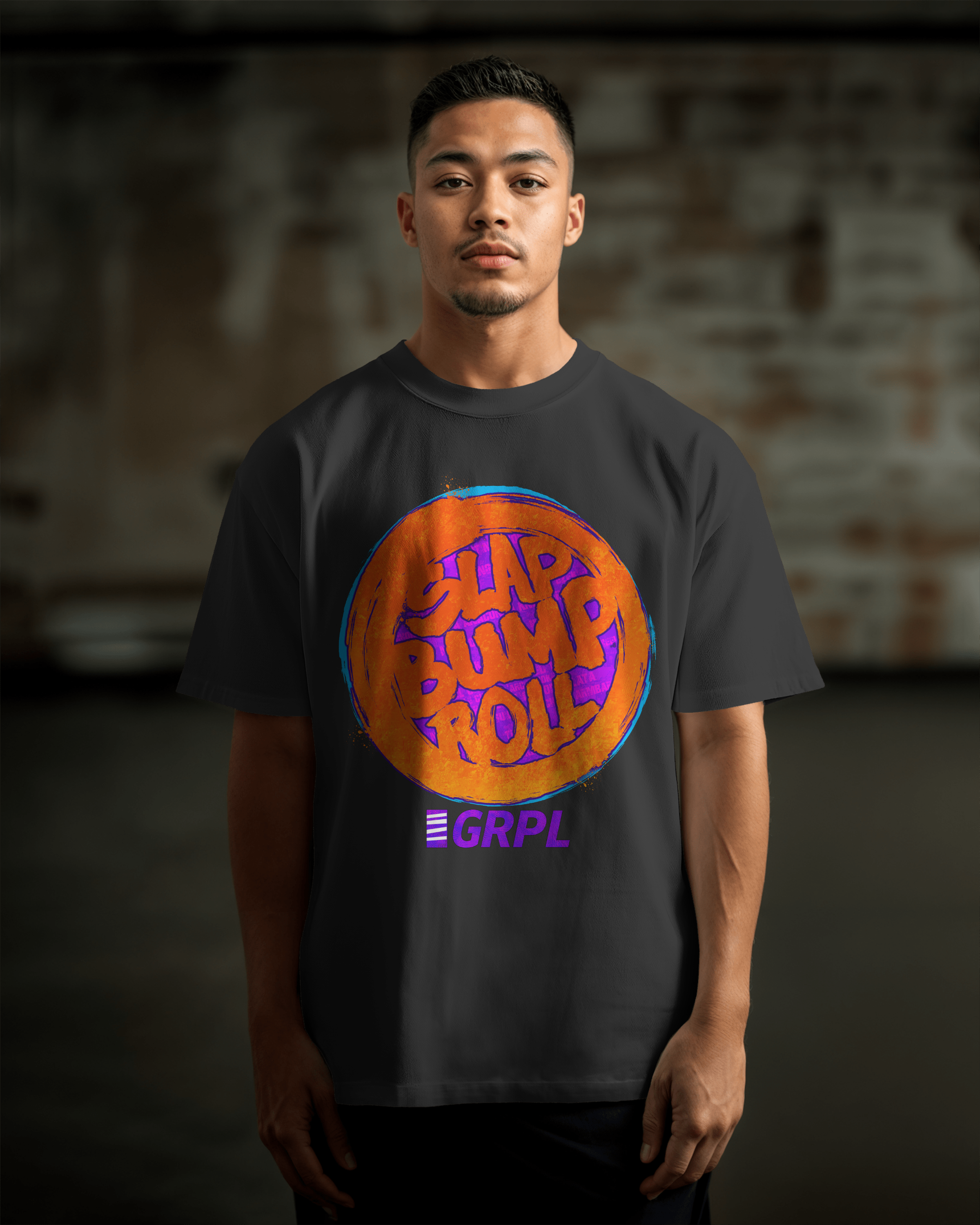 GRPL Oversized Premium Shirt "Slap Bump Roll"