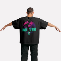 "WE GRAPPLE" Oversized Shirt - GRPL-Brand
