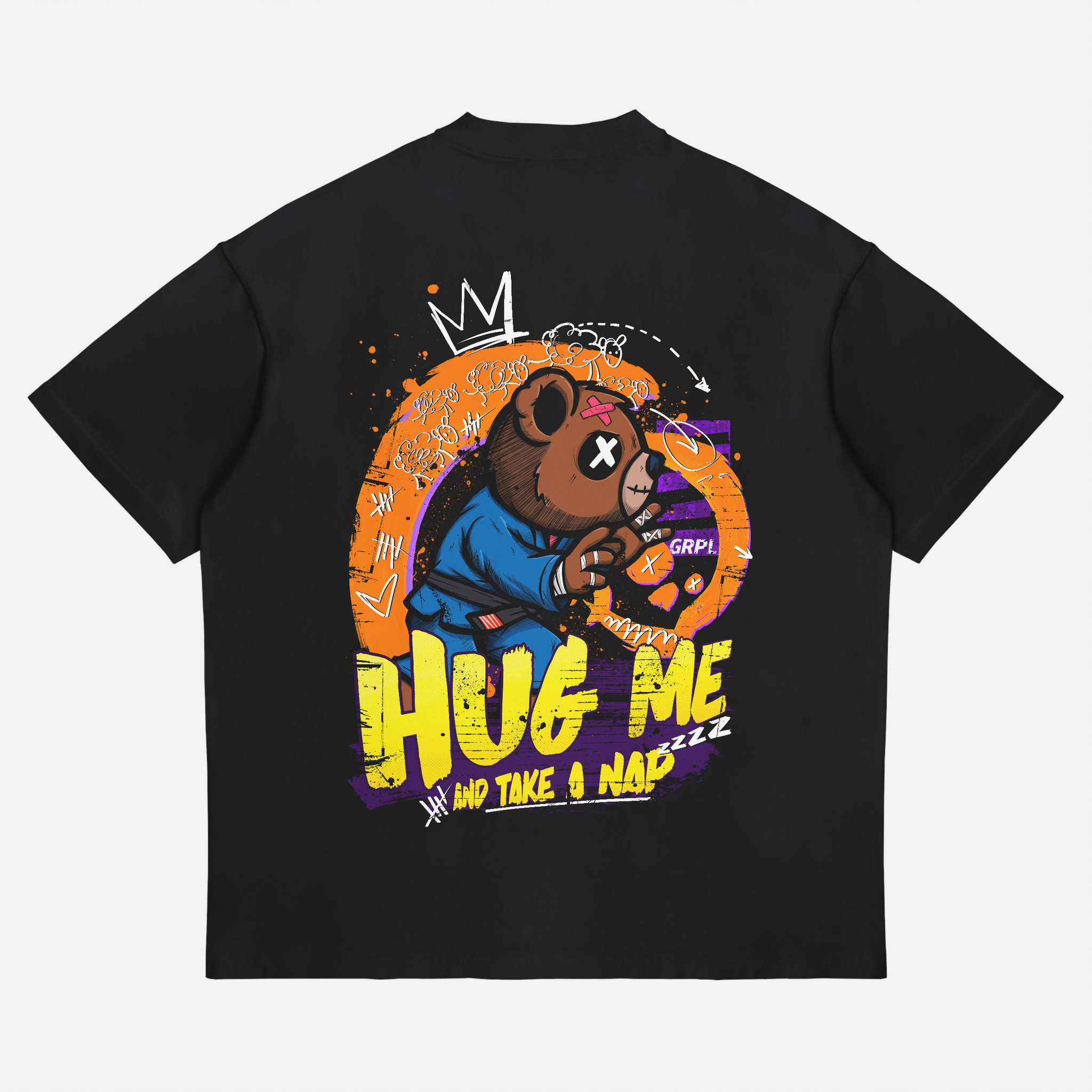 "HUG ME" Oversized Shirt