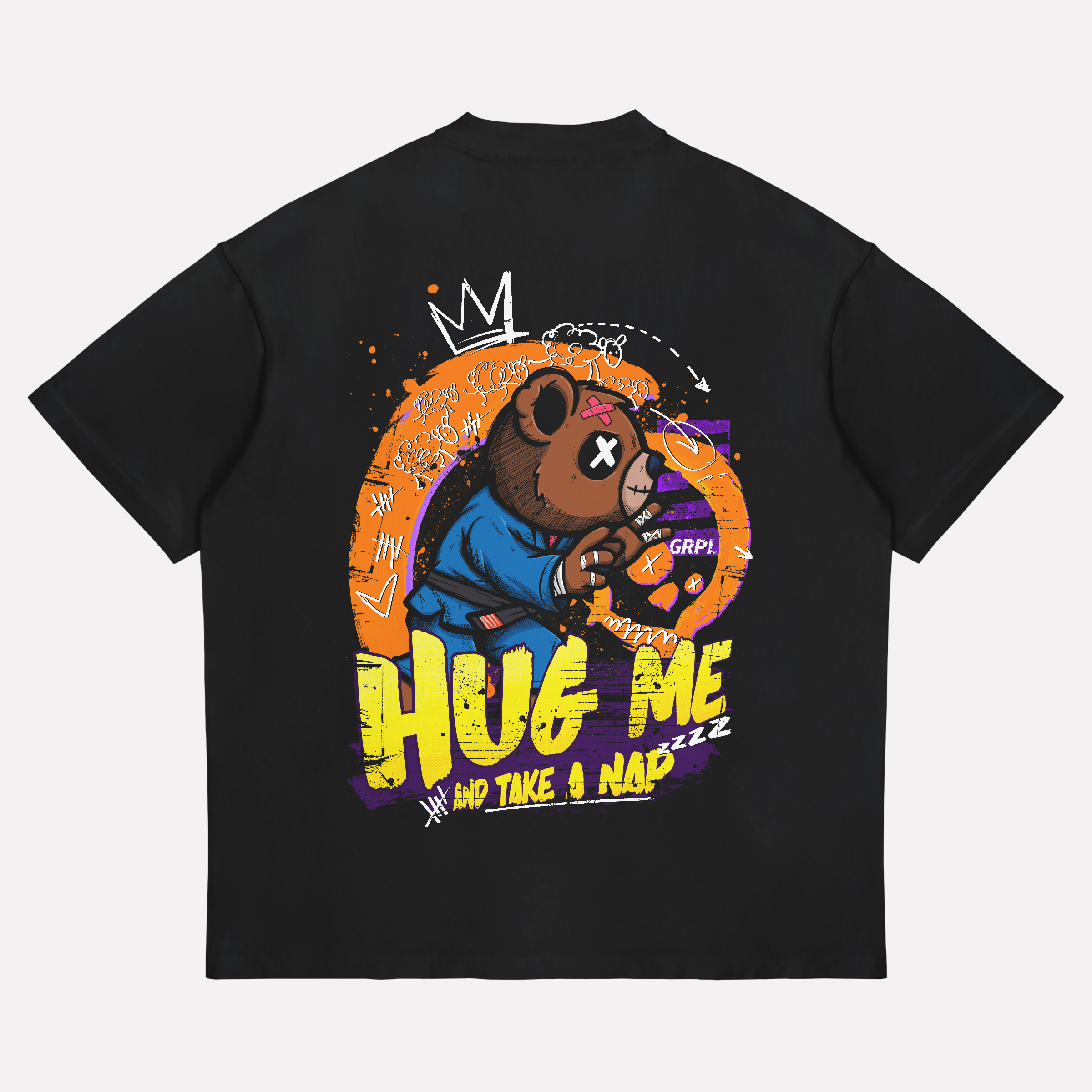"HUG ME" Oversized Shirt