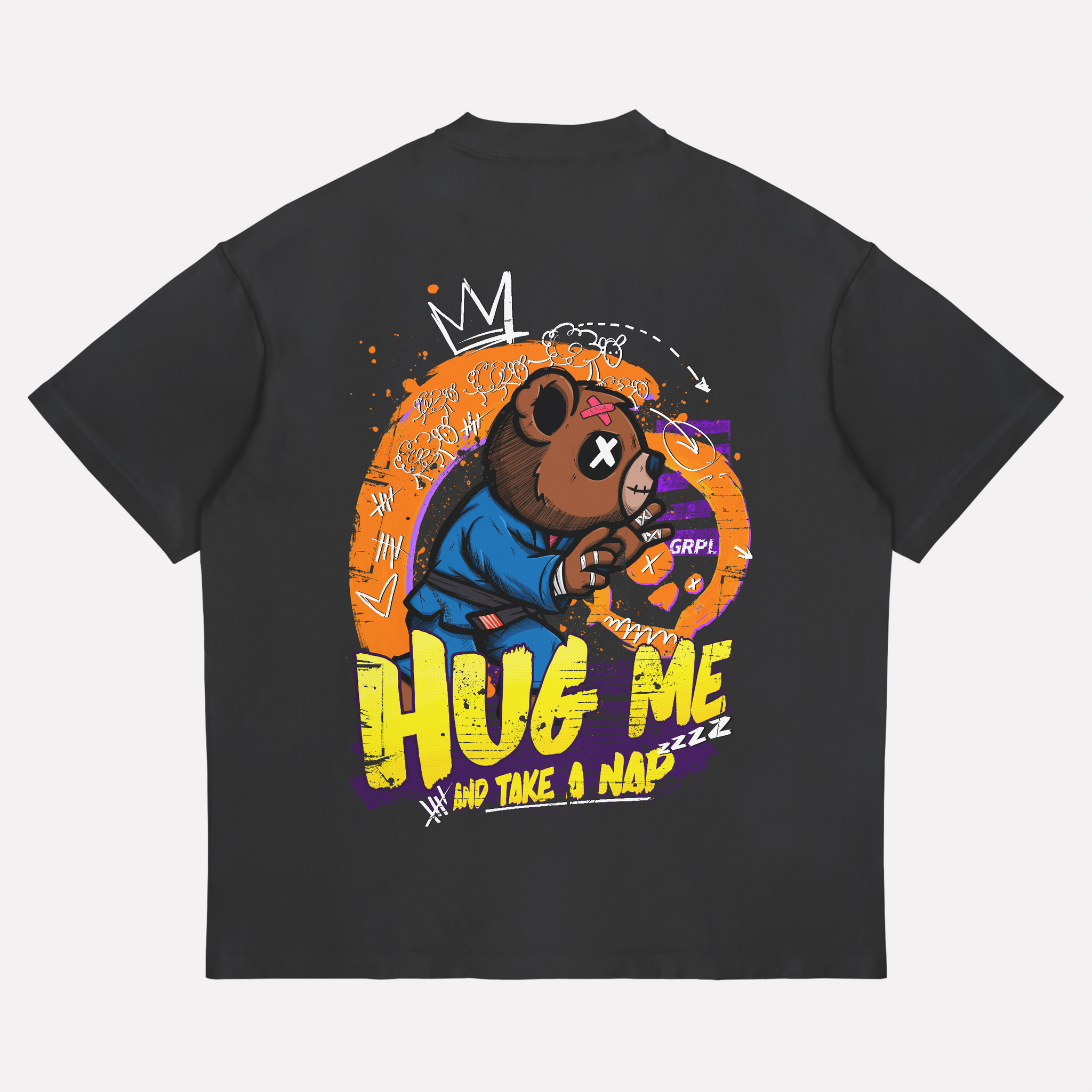 "HUG ME" Oversized Shirt