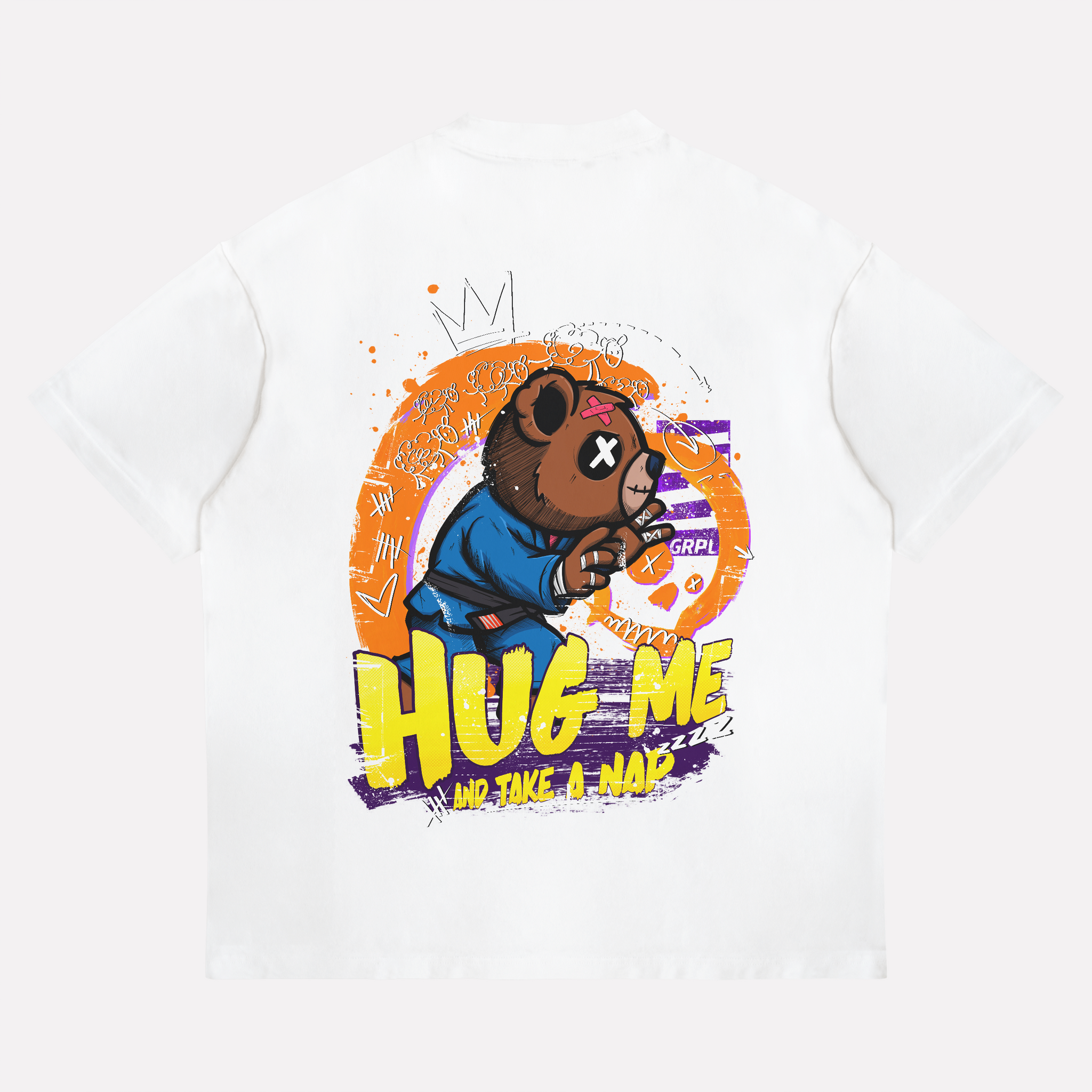 "HUG ME" Oversized Shirt