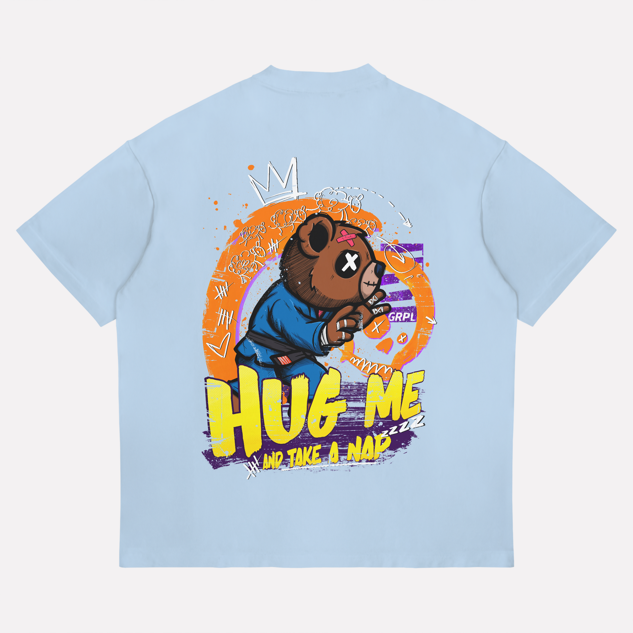 "HUG ME" Oversized Shirt