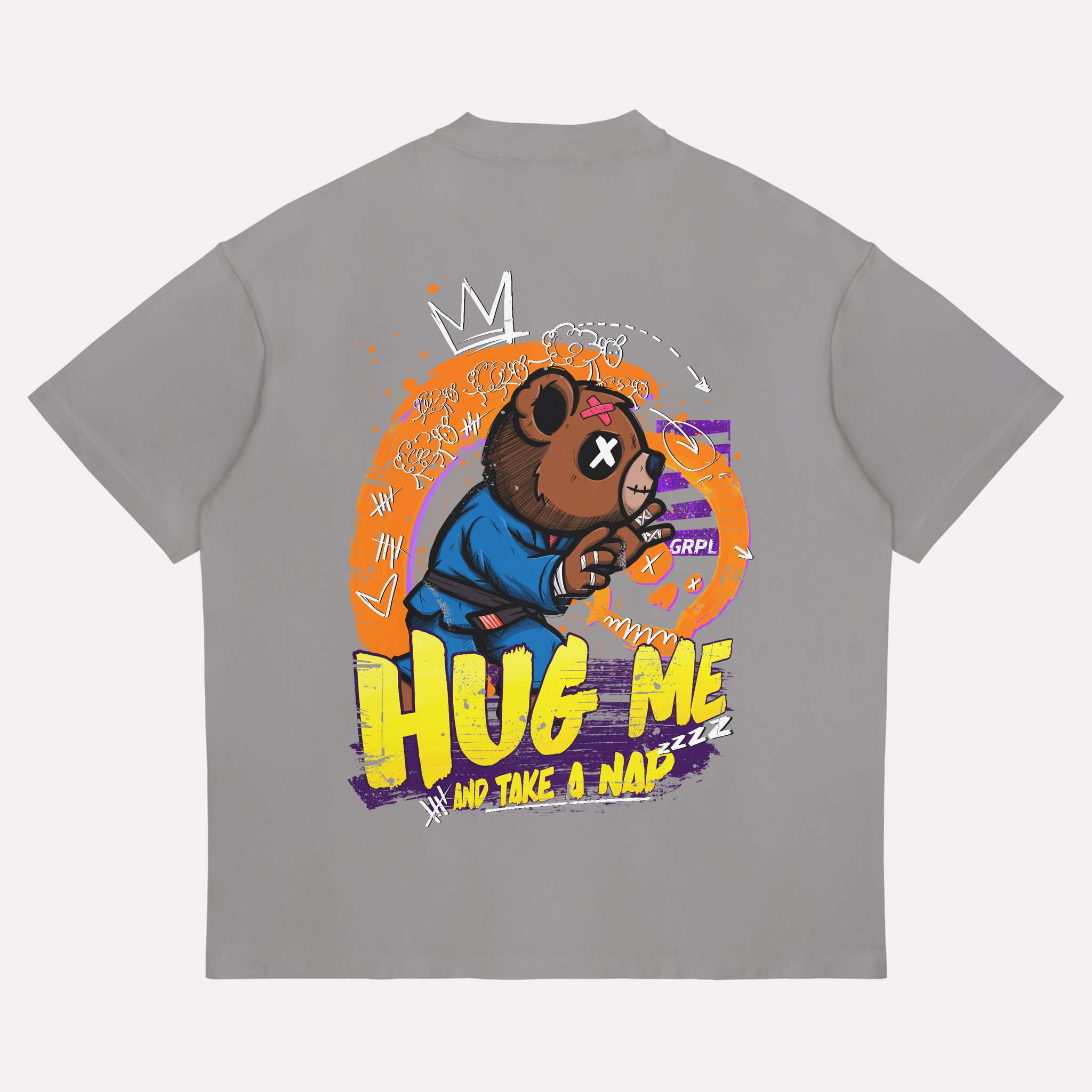 "HUG ME" Oversized Shirt