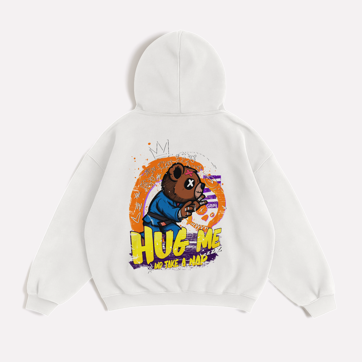 "HUG ME" Oversized Hoodie - GRPL-Brand