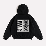 "ART" Oversized Zipper Hoodie - GRPL-Brand