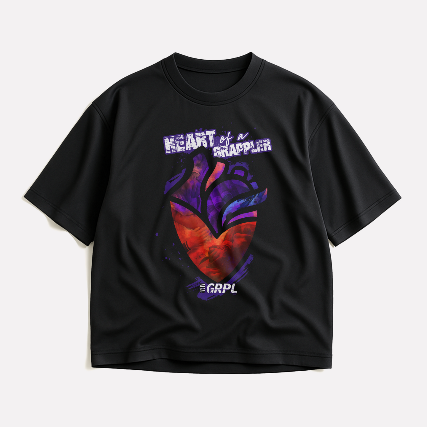 "Heart of a Grappler" Oversized Shirt - GRPL-Brand