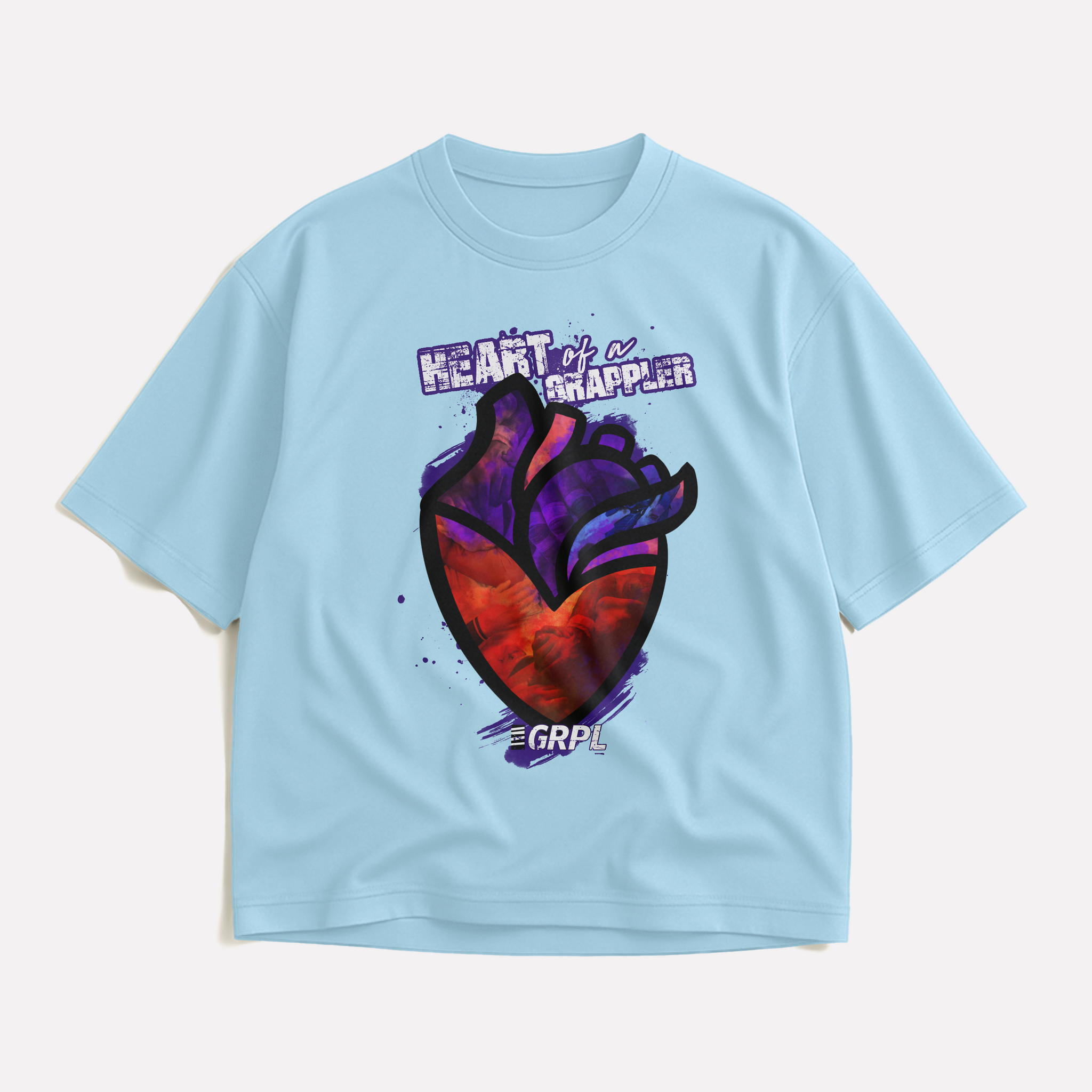 "Heart of a Grappler" Oversized Shirt - GRPL-Brand