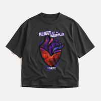 "Heart of a Grappler" Oversized Shirt - GRPL-Brand