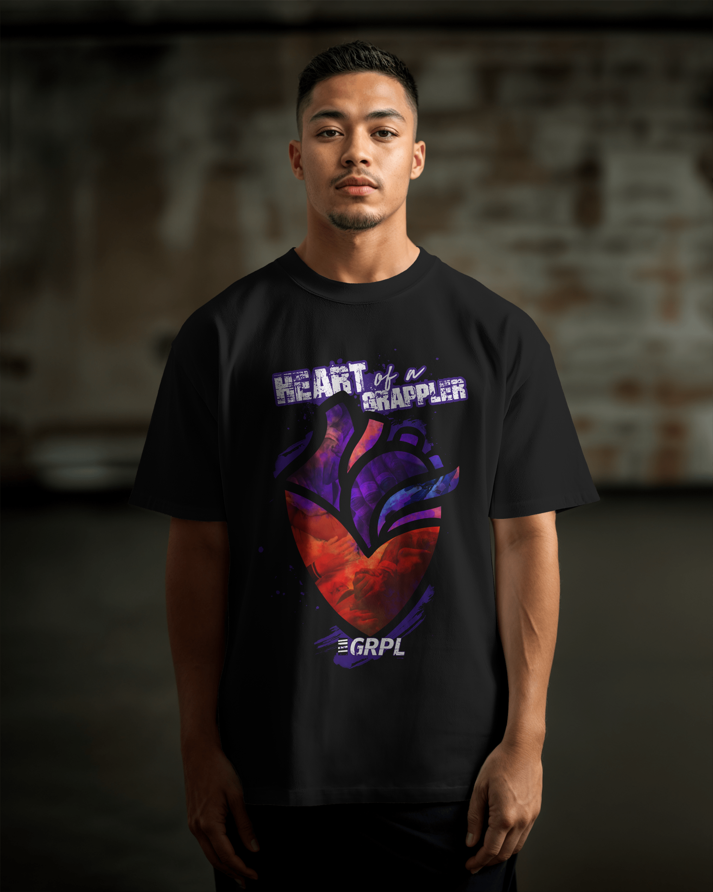 "Heart of a Grappler" Oversized Shirt