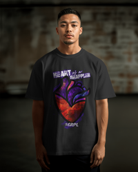 "Heart of a Grappler" Oversized Shirt - GRPL-Brand