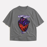 "Heart of a Grappler" Oversized Shirt - GRPL-Brand