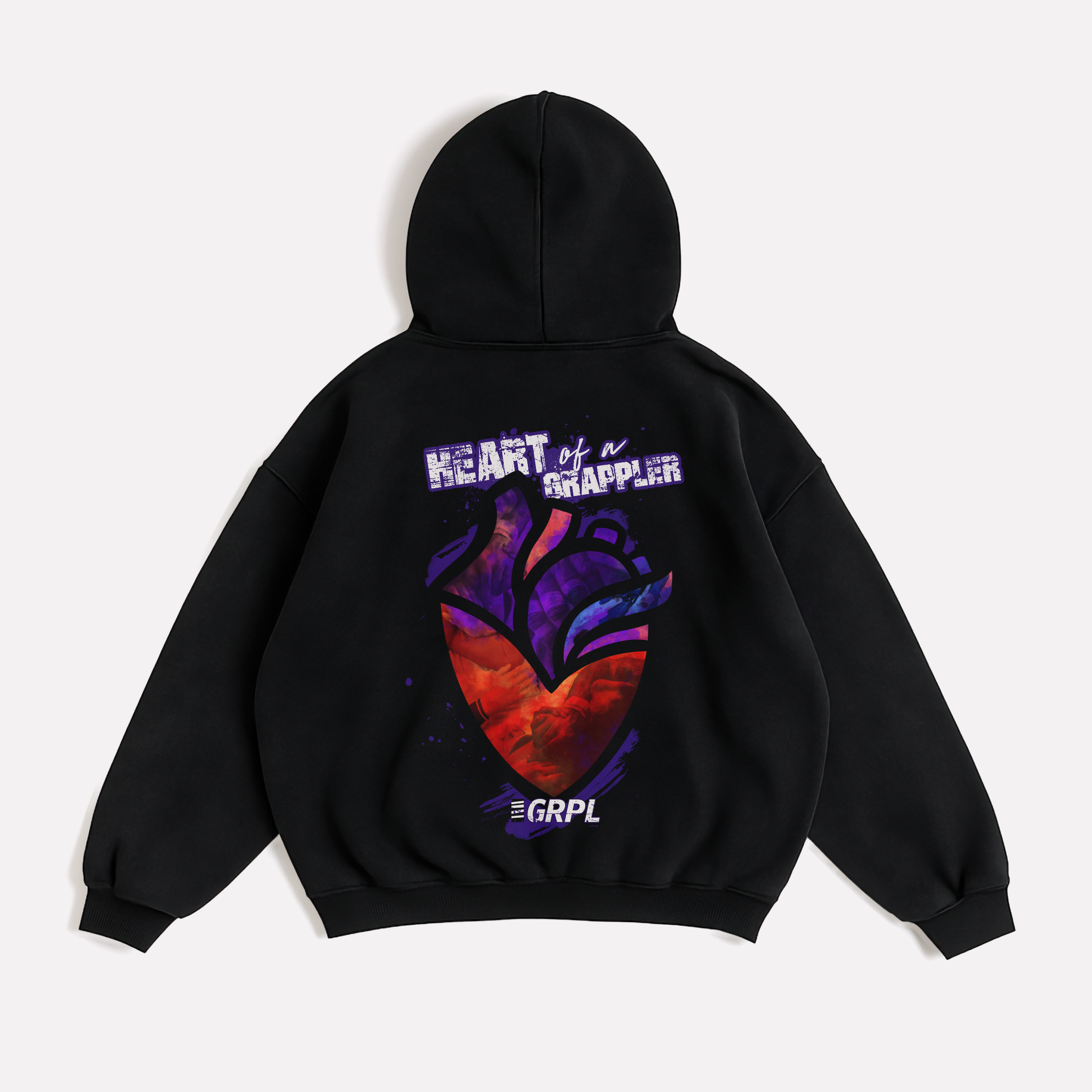 "Heart of a Grappler" Oversized Hoodie