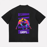 "GRPL Purple Punch"Oversized Shirt - GRPL-Brand