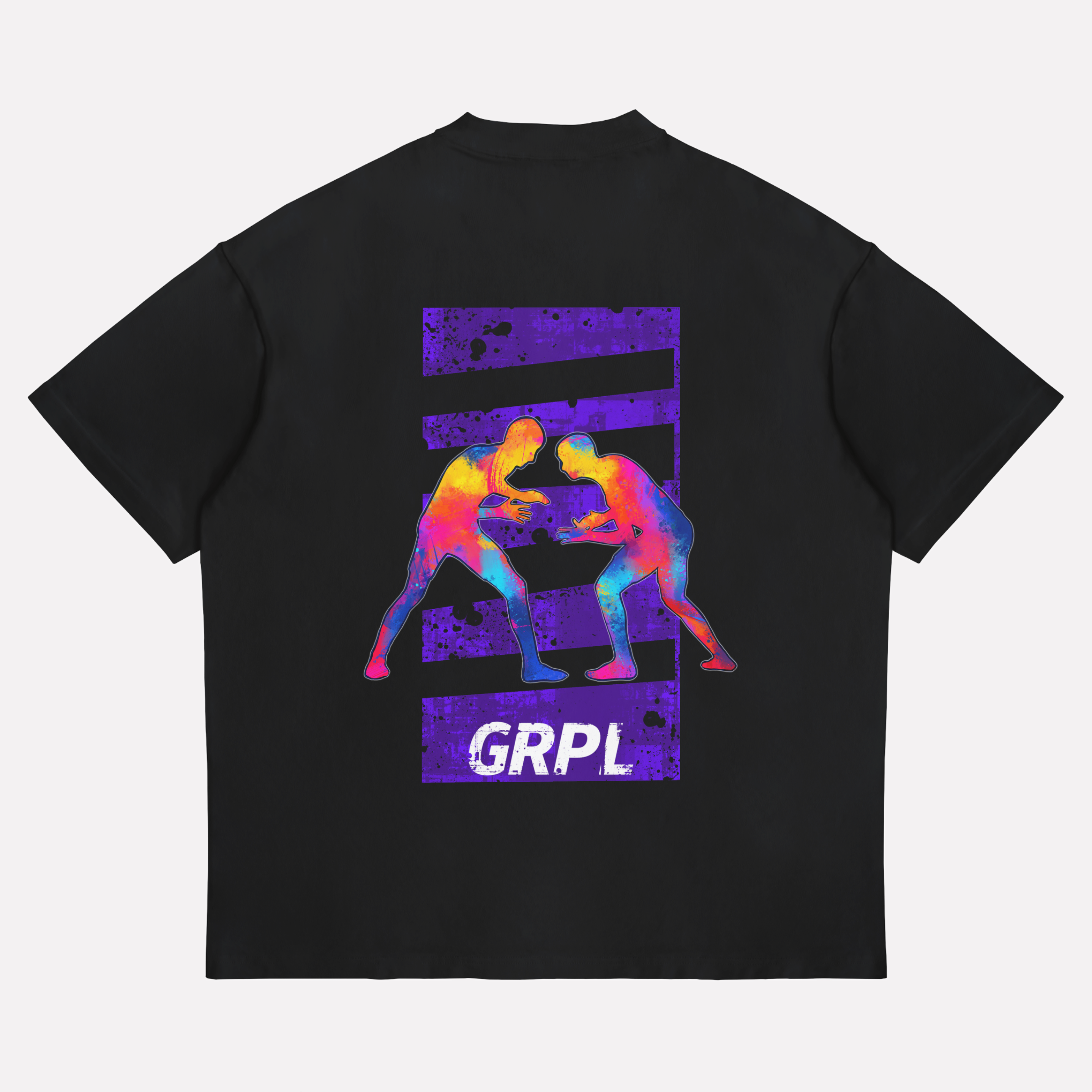 "GRPL Purple Punch"Oversized Shirt