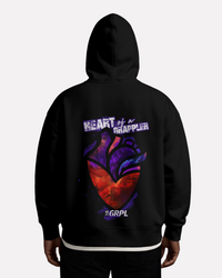 "Heart of a Grappler" Oversized Hoodie - GRPL-Brand