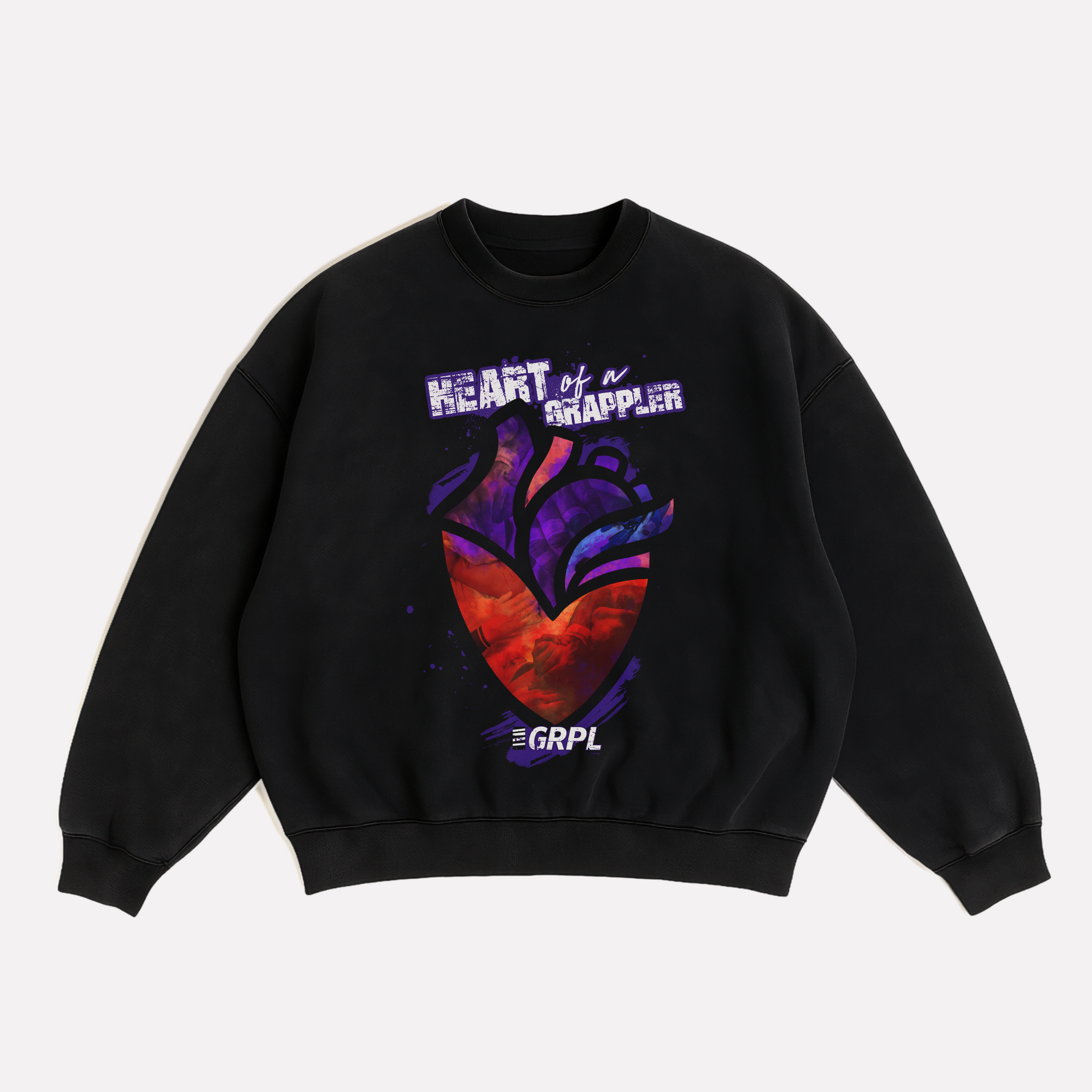 "Heart of a Grappler" Organic Sweatshirt - GRPL-Brand