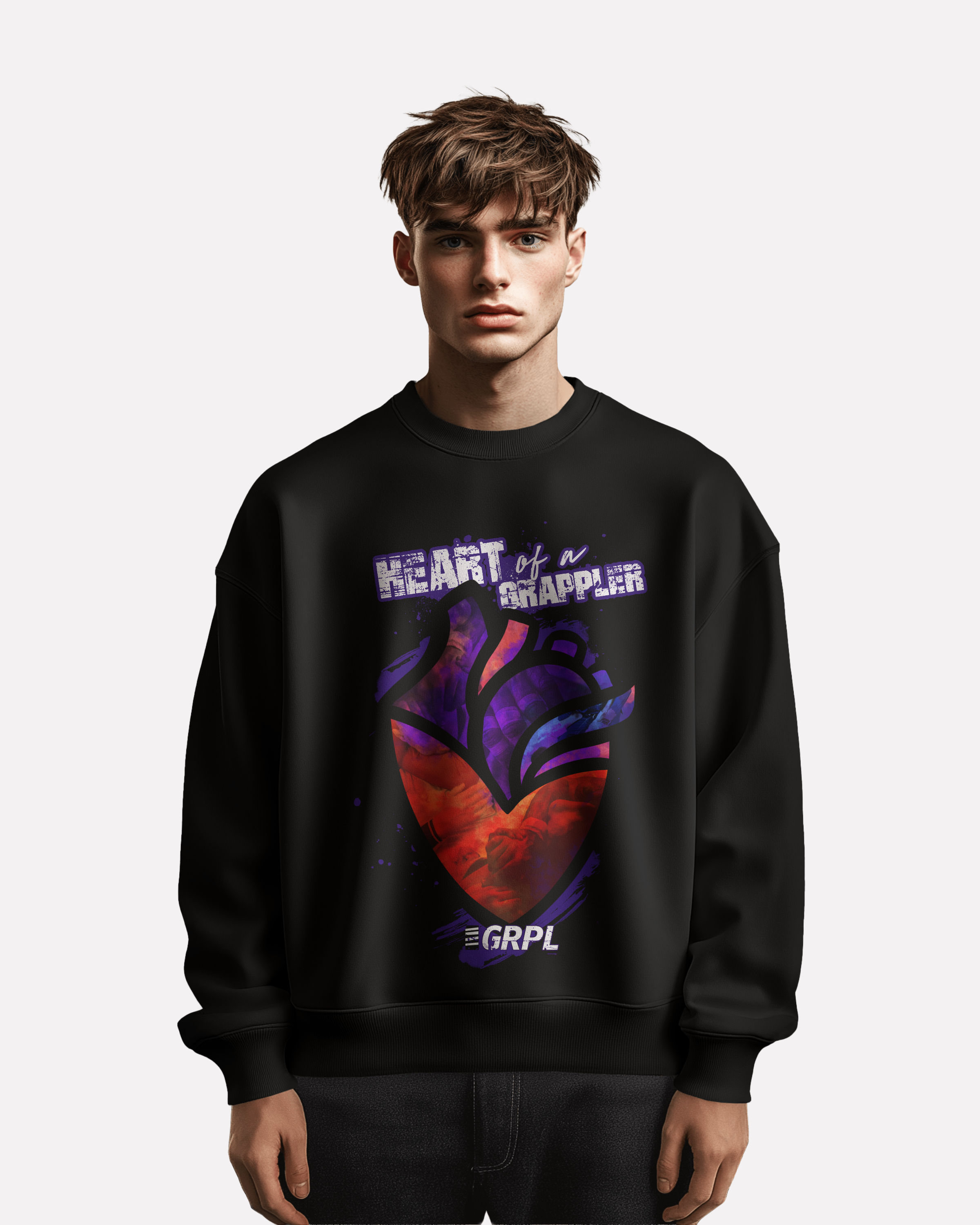 "Heart of a Grappler" Organic Sweatshirt