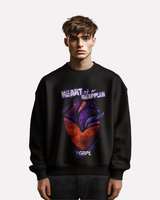 "Heart of a Grappler" Organic Sweatshirt - GRPL-Brand