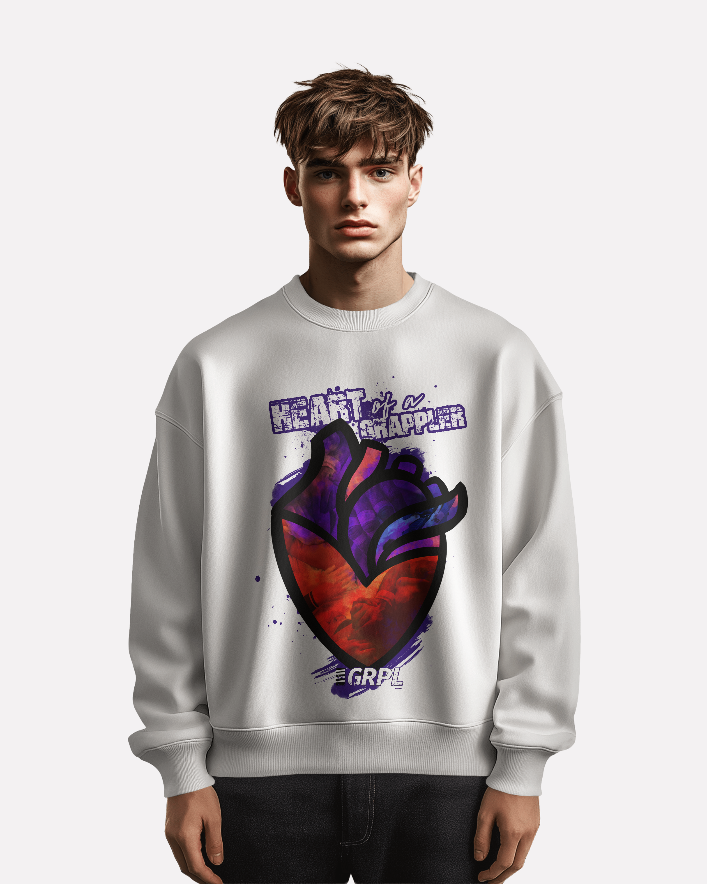 "Heart of a Grappler" Organic Sweatshirt