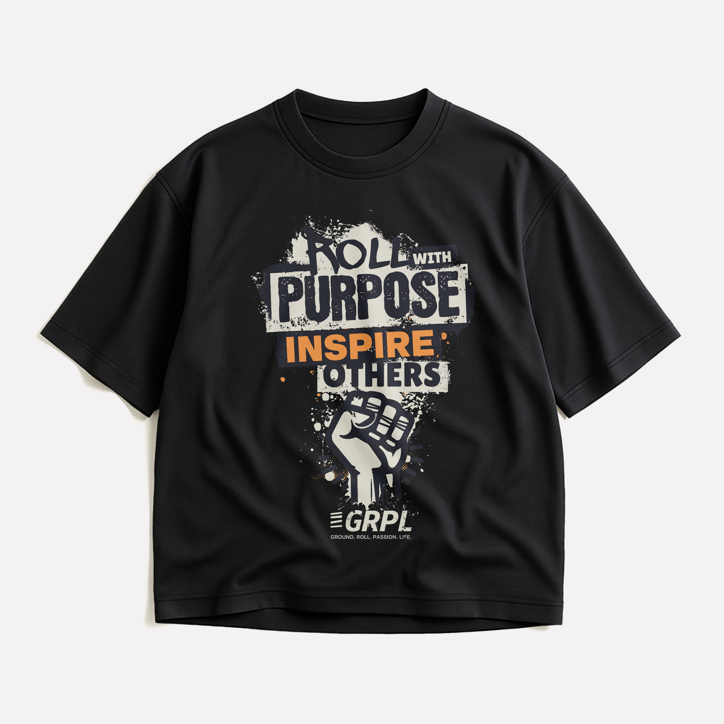 "Roll with Purpose" Oversized Shirt - GRPL-Brand