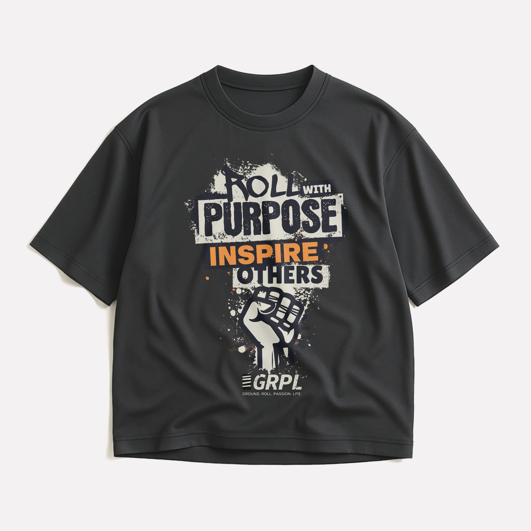 "Roll with Purpose" Oversized Shirt - GRPL-Brand
